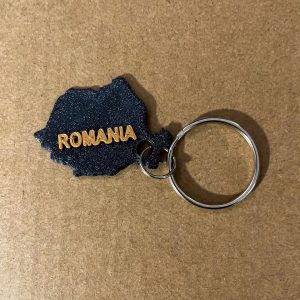 Breloc Romania – Printat 3D
