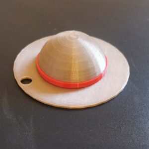 Breloc „Luffy’s straw hat”